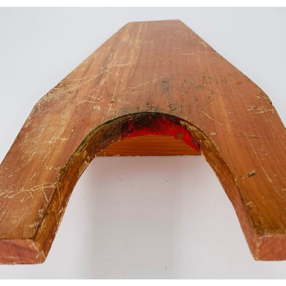 Wooden Boot Jack Remover Puller Lifter Tool Aid Cowboy Stand 13.5"x 6" Imperfect - Picture 5 of 6